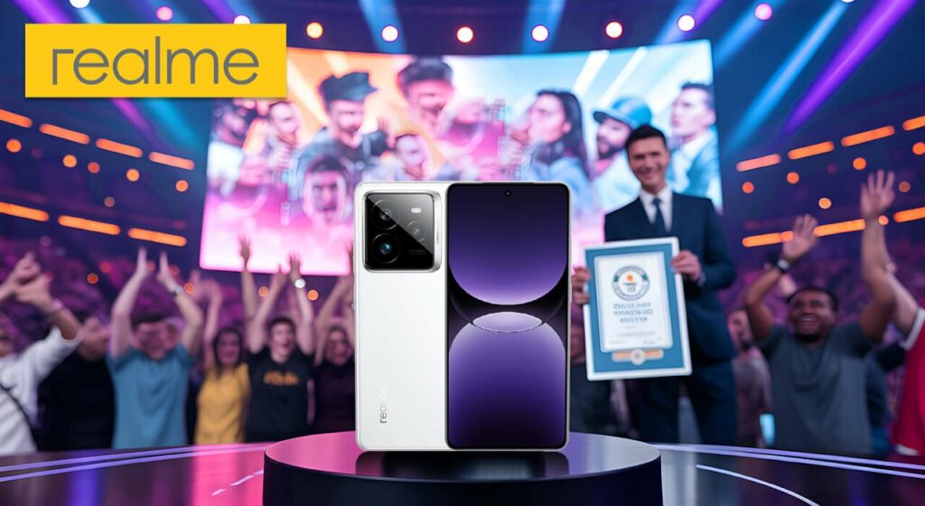 When it comes to watching movies nonstop for more than twenty-four hours the realme GT 7 has successfully broken the Guinness World Record.