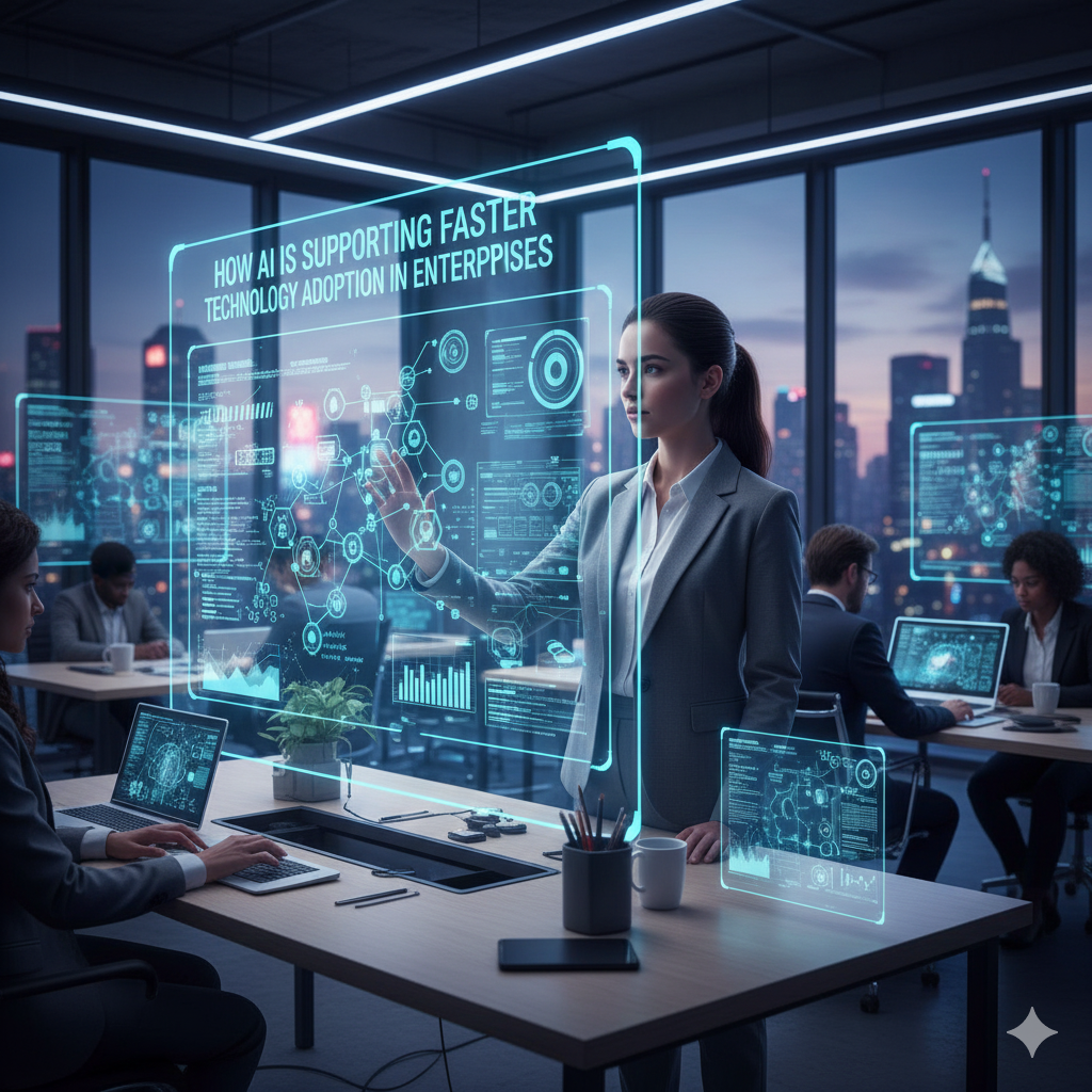 How AI Is Supporting Faster Technology Adoption in Enterprises