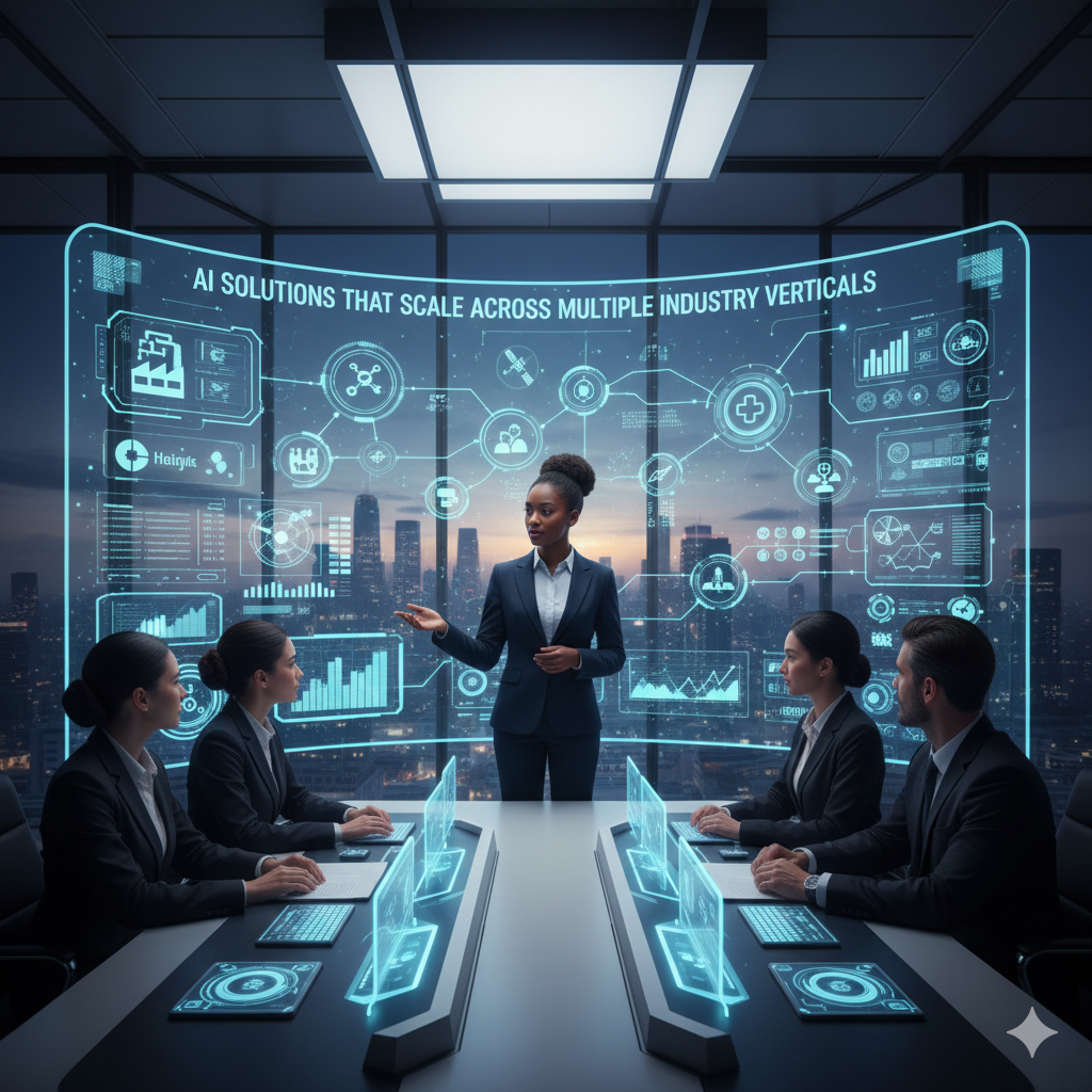 AI Solutions That Scale Across Multiple Industry Verticals