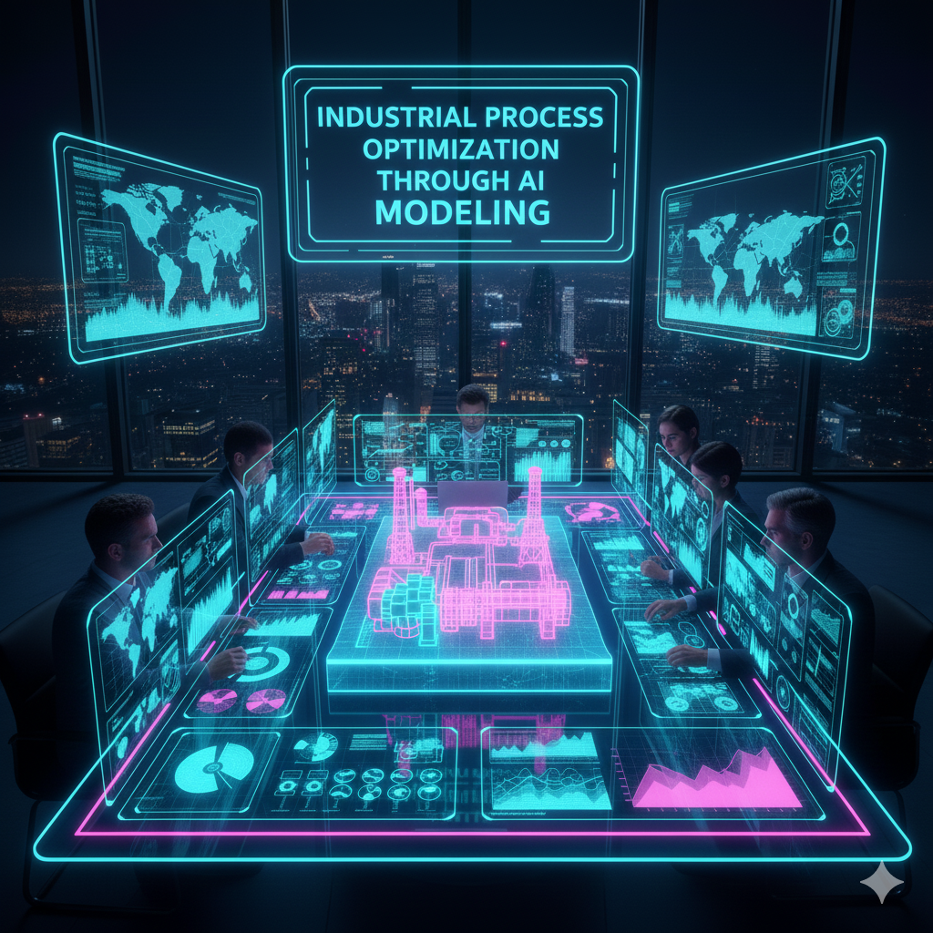 Industrial Process Optimization Through AI Modeling