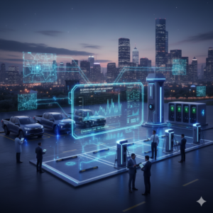 How Electric Vehicle (EV) Charging Networks Use AI for Peak Load Management
