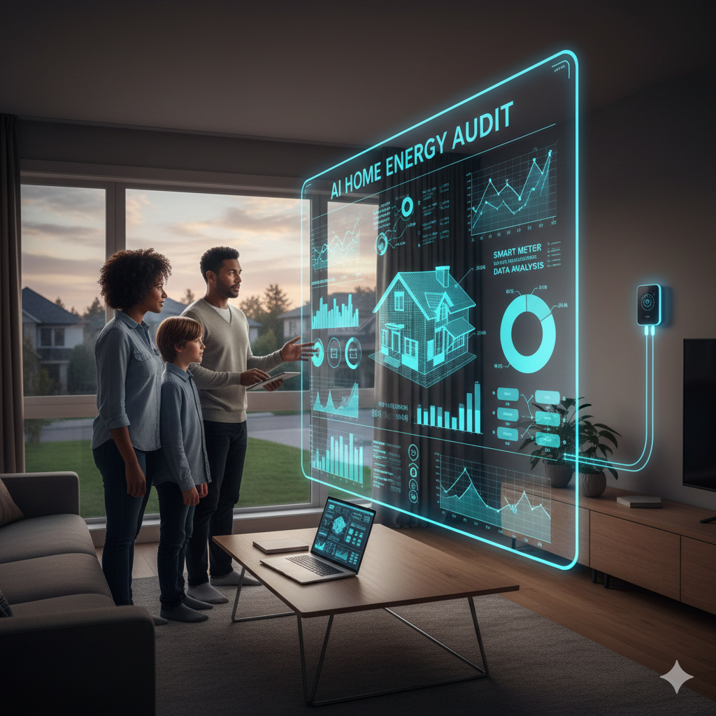 How to Set Up an AI Home Energy Audit Using Smart Meter Data