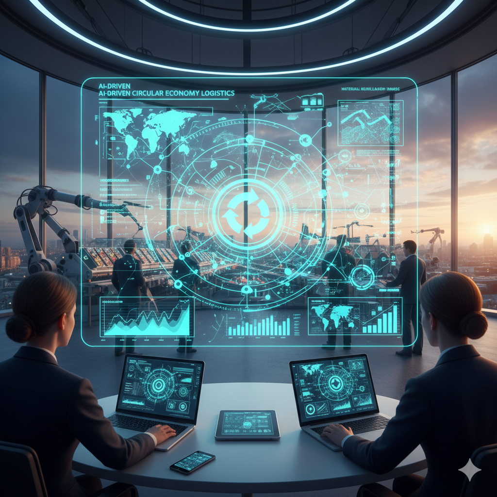 AI Software for Monitoring "Internet of Waste" and Circular Economy Logistics