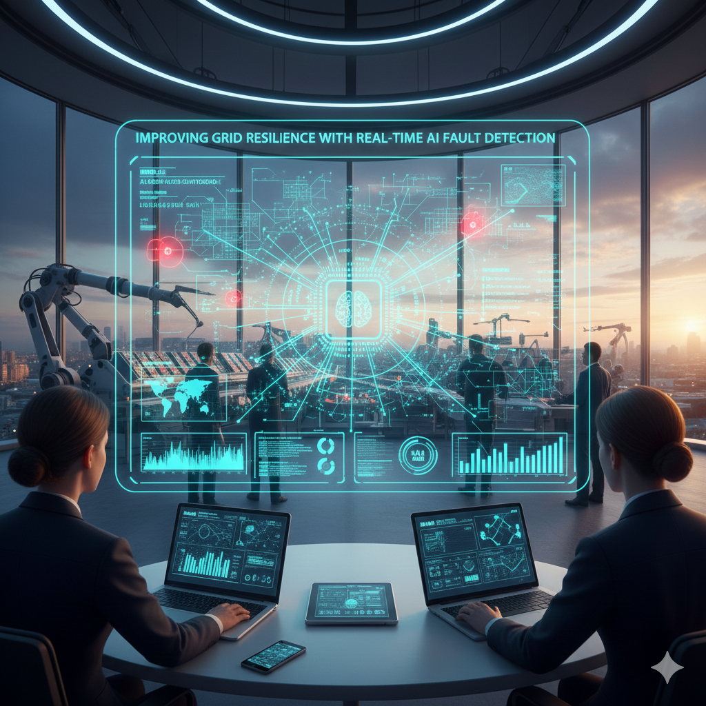 Improving Grid Resilience with Real-Time AI Fault Detection