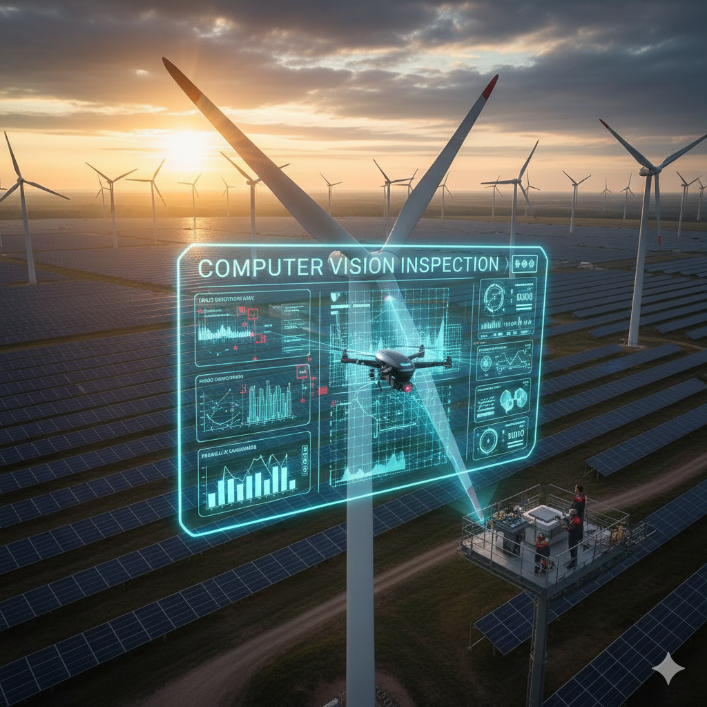 Using Computer Vision to Inspect Wind Turbines and Solar Panels